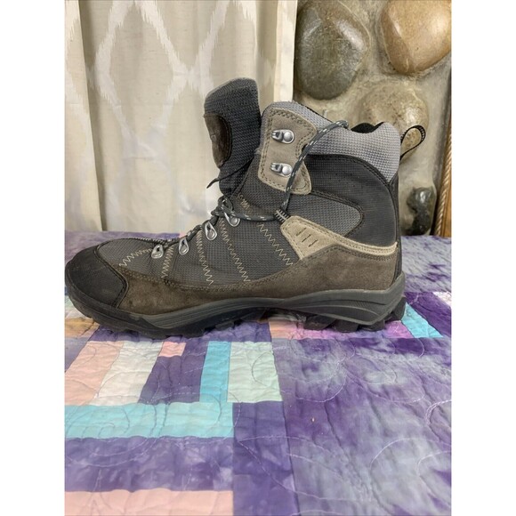 TREZETA Mens 10.5 Inca Waterproof Vibram Leather Walking Hiking Shoes Boots - Picture 11 of 16